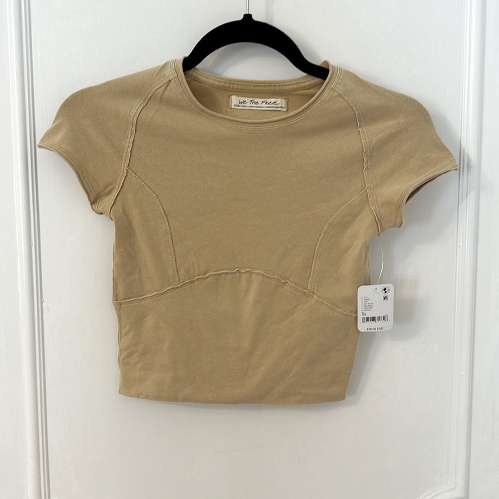 NWT Free People protagonist tee XS